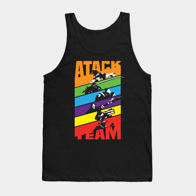 Atack Team Tank Top by Coconut